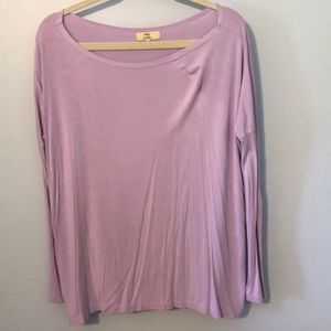 PICO lavender long sleeve shirt